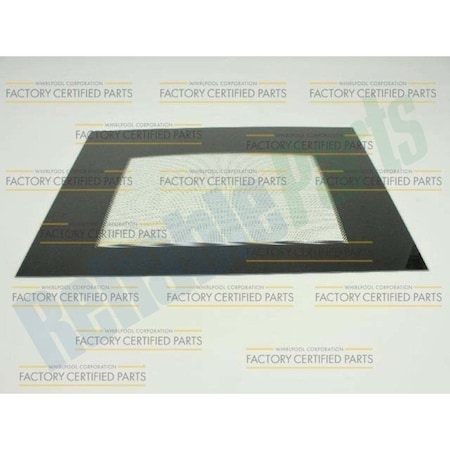 Whirlpool WPW10118455 Whirlpool Door Glass WPW10118455